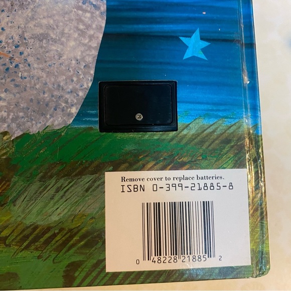 Vintage Eric Carle book & finger puppet lot The very quiet cricket hardcover - Picture 12 of 13